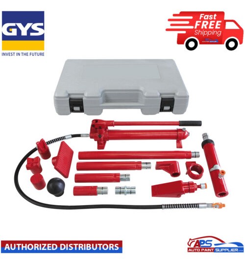 10 t ton Hydraulic Power Van Car Jack Body Porta Frame Repair Kit Auto Car Tool